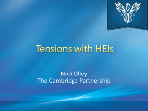 Nick Olley - Relational tensions in Partnerships