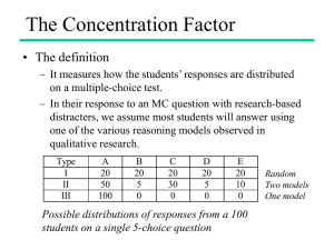 The Concentration Factor