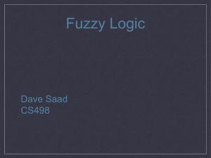 Fuzzy Logic - Computer Science