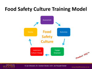 Food Safety Culture Training