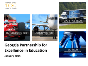 Complete College America - Georgia Partnership for Excellence in