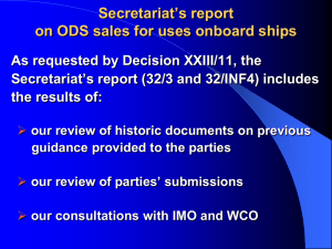Ozone-Secretariat-Ships