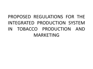 MoA&FS IPS regulation presented by Nguluwe
