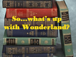 Lewis Carroll`s Alice In Wonderland