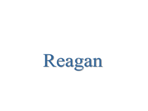 Reagan Presidency
