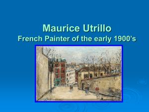 Maurice Utrillo - Dieringer School District