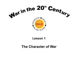 L01-Character of War