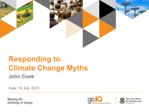 Responding to Climate Myths