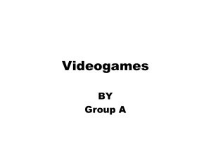 CS312 Videogames presentation