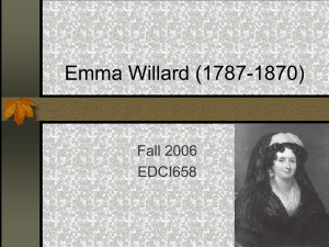Emma Willard (1787-1870)