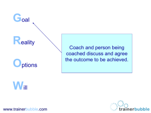 The Grow Model - Trainer Bubble