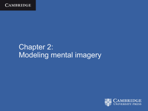 Modeling mental imagery