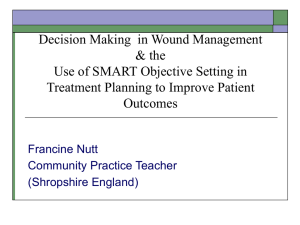 Decision Making in Wound Care Management