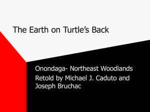 The Earth on Turtle`s Back