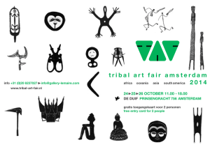 tribal art fair amsterdam 2014