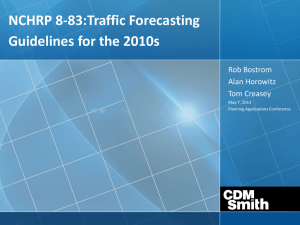 NCHRP 8-83 Scope - 15th TRB National Transportation Planning