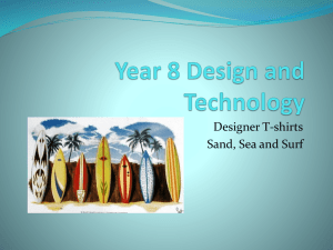 Year 8 - Sand, Sea and Surf