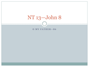 NT 13*John 8