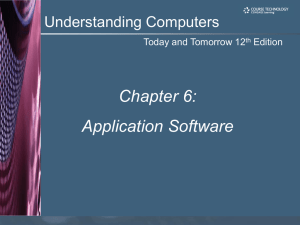 Understanding Computers, Chapter 6