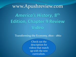 America`s History Chapter 9