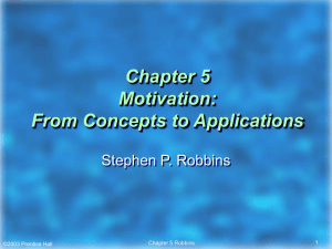 Chapter 5 Motivation: From Concepts to Applications