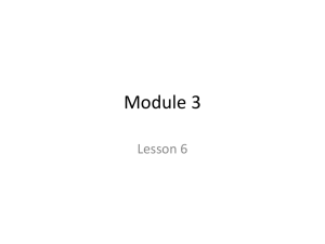 Module 3 L6