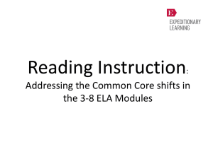 Reading Instruction: The 3