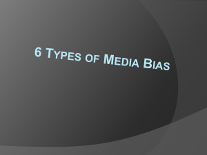 6 Types of Media Biasx