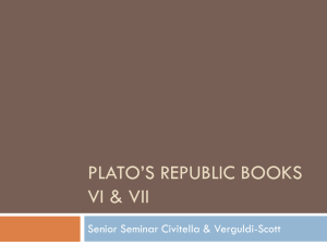 Plato*s Republic Books VI & VII