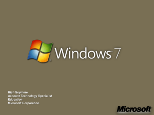 What`s New in Windows 7-An Overview for Teaching and