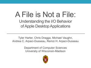 A file is not a file