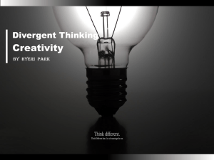 Divergent thinking