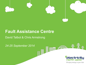 Fault Assistance Centre presentation