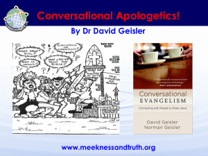 Powerpoint - Conversational Evangelism