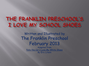 I Love My School Shoes - Franklin Central School