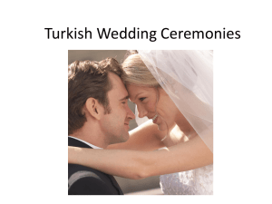 TURK*SH WEDD*NG CEREMON*ES