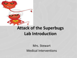 Attack of the Superbugs Lab