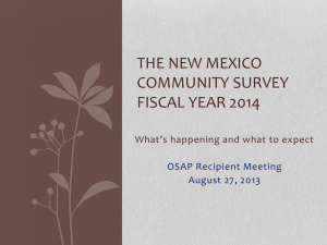 NM Community Survey 2014