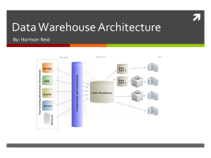 Data Warehouse Architecture