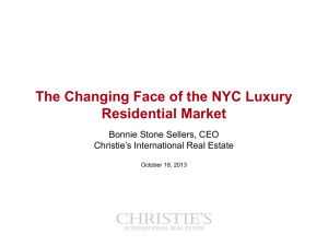 The Changing Face of the NYC Luxury Residential Market