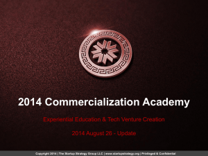 Commercialization Academy