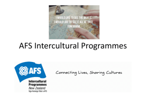AFS - Prue Elwood - Asia New Zealand Foundation