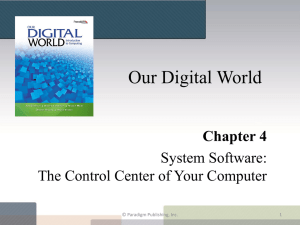 Our Digital World - Computer Information Systems