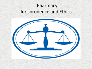 Jurisprudence and Ethics