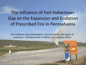 The Influence of Fort Indiantown Gap on the Expansion and