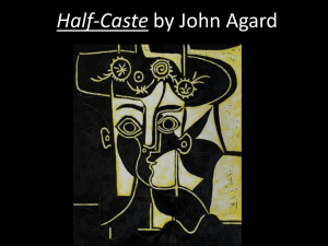 Half-Caste - timdunne.org