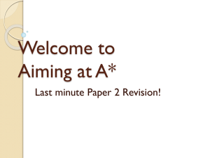 A star paper 2 revision