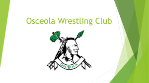 Osceola Wrestling Club Power Point