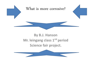 BJ habson`s science fair project what_is_more_corrosive