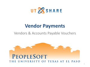 Non-PO Payments in PeopleSoft
